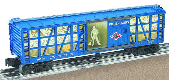 Lionel 6-36738 Texas & Pacific Operating Poultry Car