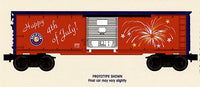 Lionel 6-36769 LRRC Fourth of July Lighted Boxcar