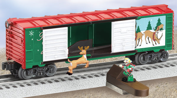 Lionel 6-36805 Reindeer Jumping Boxcar