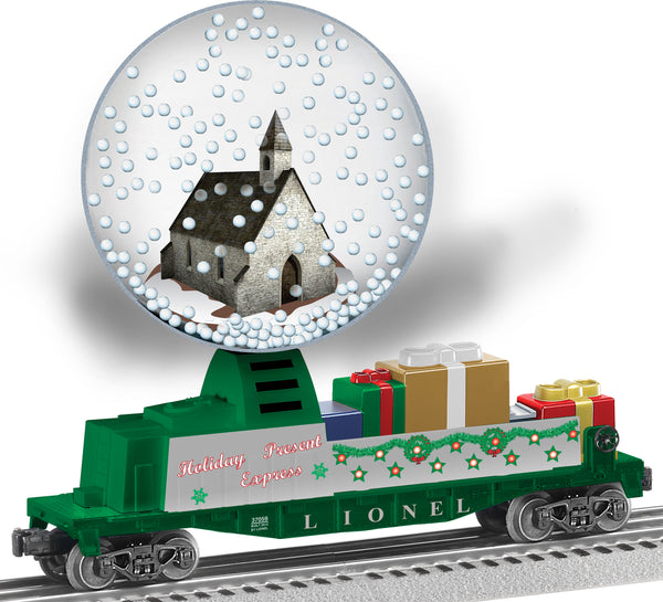 Lionel 6-37059 Christmas Holiday Operating Snow Globe Car with Church 2012