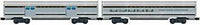 Lionel 6-39154 PWC Pennsylvania "Congressional" Aluminum Streamlined Passenger Car 2-Pack
