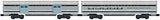Lionel 6-39154 PWC Pennsylvania "Congressional" Aluminum Streamlined Passenger Car 2-Pack