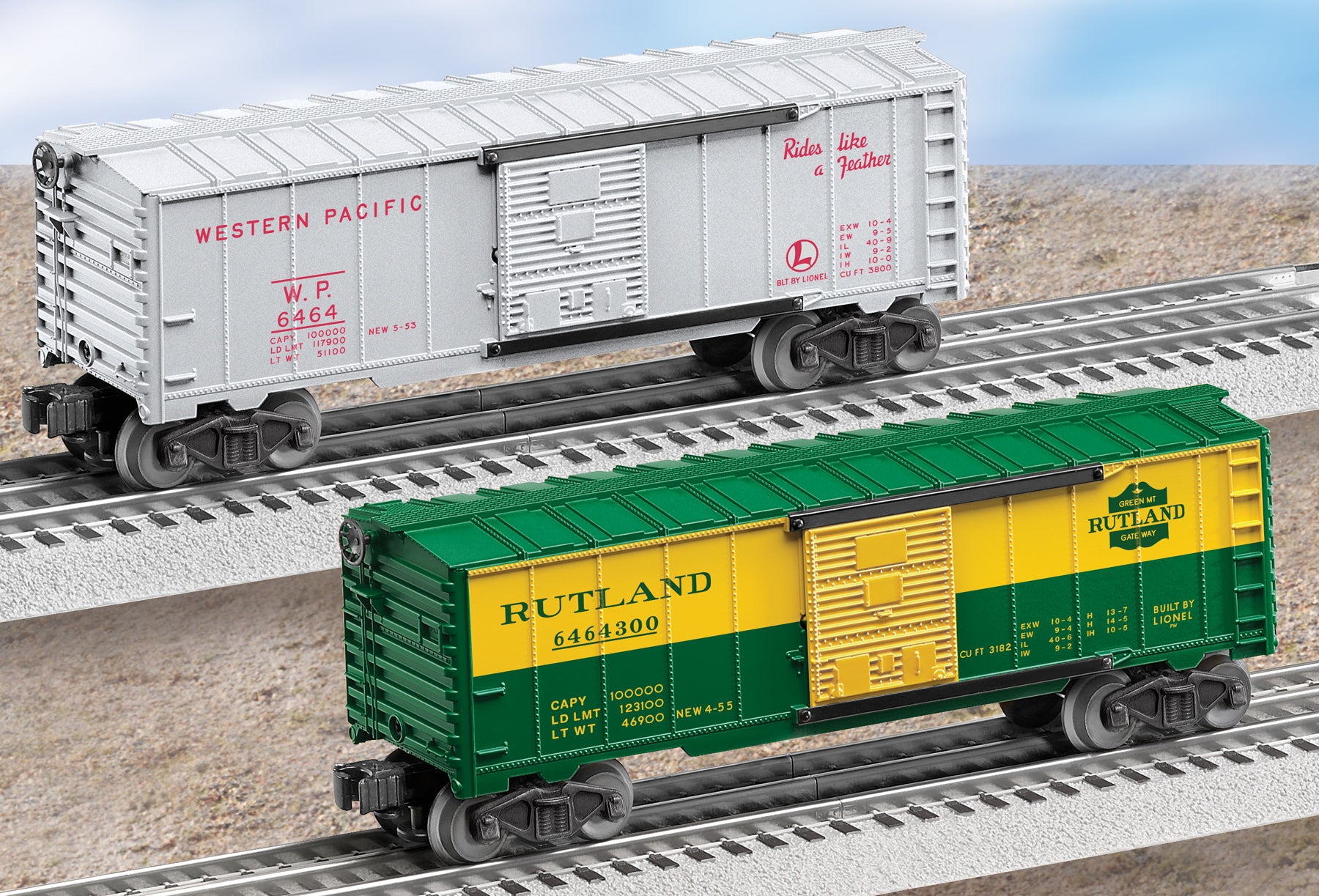 G-SCALE ART#46026 2024 WP/WESTERN PACIFIC STEEL BOX CAR