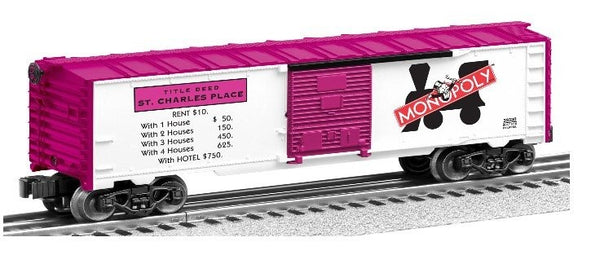 Lionel 6-39330 Monopoly Boxcar St. Charles Place