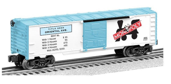 Lionel 6-39331 Monopoly Boxcar Oriental