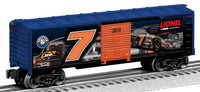 Lionel 6-39348 NASCAR Collectibles Boxcar #7 AZ