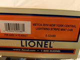 Lionel 6-52488 New York Central NYC Lightning Strip METCA 2010 Mint Car
