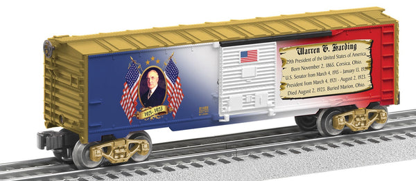 Lionel 6-81489 Warren G. Harding Presidential Boxcar