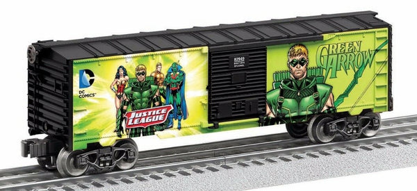 Lionel 6-82949 Green Arrow Justice League Box Car DC Comics Display