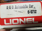 Lionel 6-9712 Baltimore & Ohio Double Door Automobile Car AZ