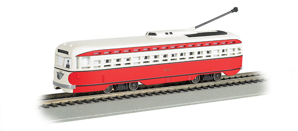 Bachmann 60505 Allegheny Transit PCC Streetcar DCC SOUND VALUE (HO SCALE) Used