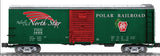 Lionel 6-17752 Polar Railroad Scale Roof Boxcar
