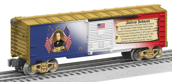 Lionel 6-25931 Andrew Johnson Presidential Boxcar