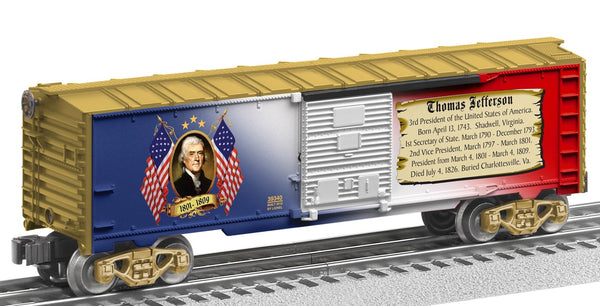 Lionel 6-39340 Thomas Jefferson Presidential Boxcar BF