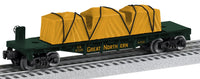 Lionel 6-81206 Great Northern GN Flatcar #81206