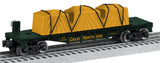 Lionel 6-81206 Great Northern GN Flatcar #81206