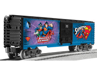 Lionel 6-82684 Superman / Green Lantern Justice League 2 Pack Boxcar AZ