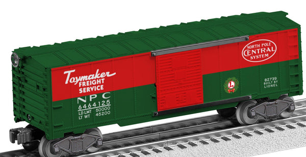 Lionel 6-82739 North Pole Central Boxcar #6464-125  IND