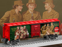 Lionel 6-83775 Coca-Cola Military Heritage Boxcar #1