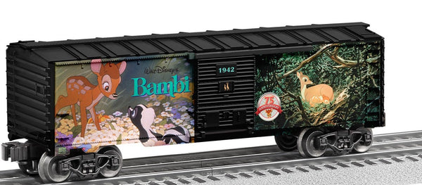 Lionel 6-83794 Disney 75th Anniversary Bambi Boxcar O SCALE NEW