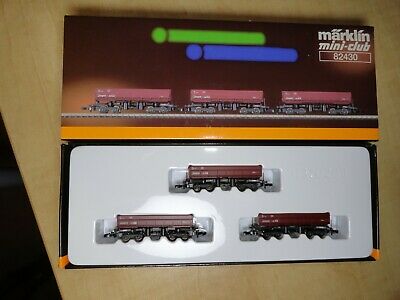 最終値下げ car 3 Dump Material Bulk 82430 Marklin Set (1:220) SCALE Z 鉄道模型