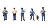 Woodland Scenics WDS 1822 Policemen Scale Figures HO Scale