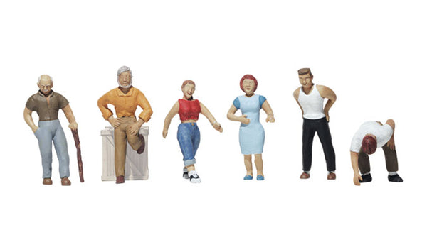 Woodland Scenics WDS 1824 Ordinary People Scale Figures HO Scale