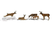 Woodland Scenics A1884 Deer Scale Figures HO Scale