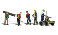 Woodland Scenics A1898 Rail Workers Scale Figures HO Scale