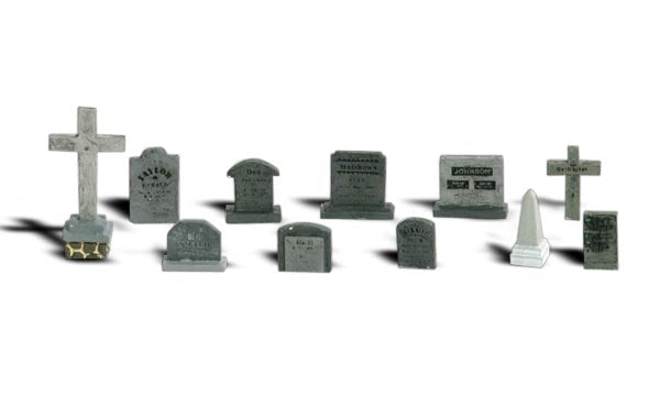 Woodland Scenics A2726 Tombstones O Scale