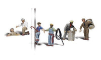 Woodland Scenics A2742 City Workers Scale Figures O Scale