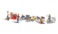 Woodland Scenics A2752 Bicycle Buddies Scale Figures O Scale