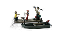 Woodland Scenics WDS2756 Family Fishing Scale Figures O Scale