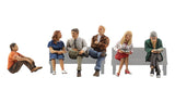 Woodland Scenics WDS2759 People Sitting Scale Figures O Scale