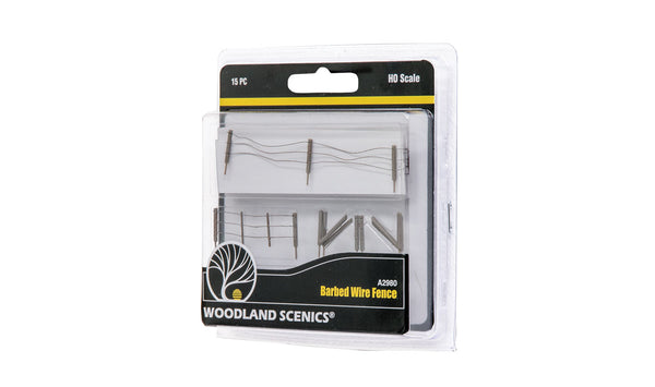 Woodland Scenics A2980 Barbed Wire Fence HO Scale