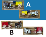 HO Scale Horse and Carriage  SZ2