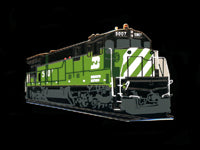 Sundance BNC3 Burlington Northern C30-7 (#5007) Locomotive Pin Limited