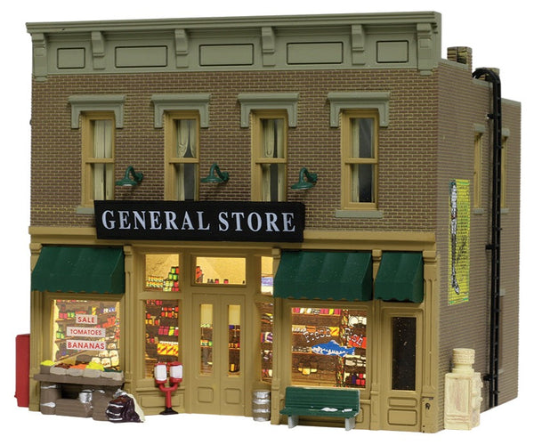 Woodland Scenics BR5021 Lubener's General Store Built-&-Ready HO Scale FN