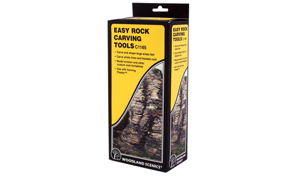 Woodland Scenics C1185 Rock Carving Set