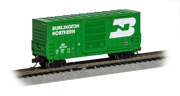 Bachmann 18252 Burlington Northern Hi-Cube Boxcar #281460 Green Boxcar with White letters and logo
