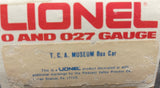 Lionel 6-7783 TCA Museum Boxcar