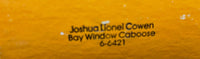 Lionel 6-6421 Joshua Lionel Cowen Bay Window Caboose