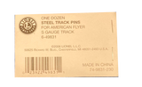 Lionel 6-49831 American Flyer S Gauge Steel Pins
