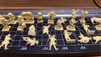 43492 HO Scale Civil War Troops Washington Set USED/BROKEN