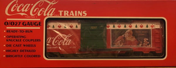 K-Line K-644703 Coca Cola Christmas 1992 Boxcar