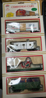 Model Power 9701 Christmas Cars 4 Car Set HO Scale 