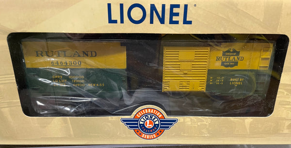 Lionel 6-39301 Rutland Boxcar Postwar Celebration Series