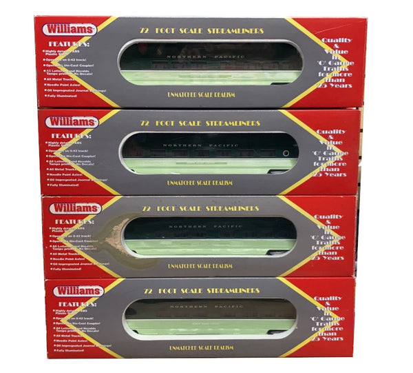 Williams Electric Trains 6512 Passenger 7 Car Train Set