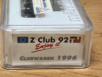 Marklin Clubwagen 1996- Z Club 92  Z SCALE (1:220)