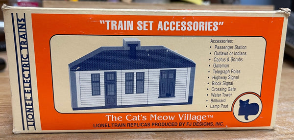 Lionel The Cat's Meow Village Wooden Train Set Accessories Set